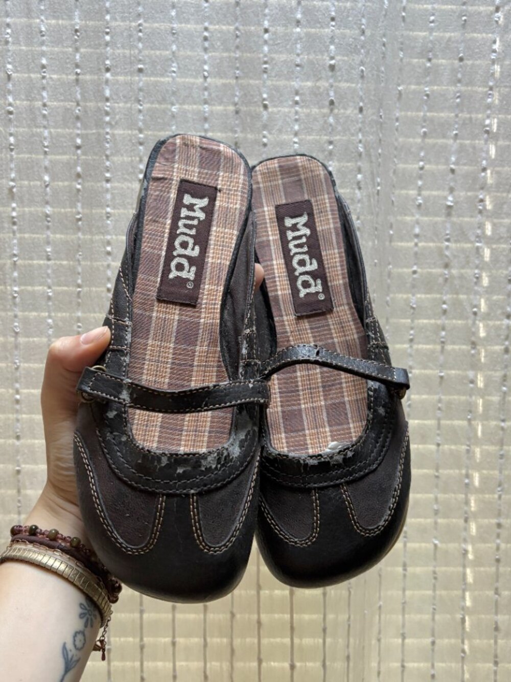 SOLD ~ Y2k Mudd Mary Jane Mules - 7.5 - Picture 2 of 7